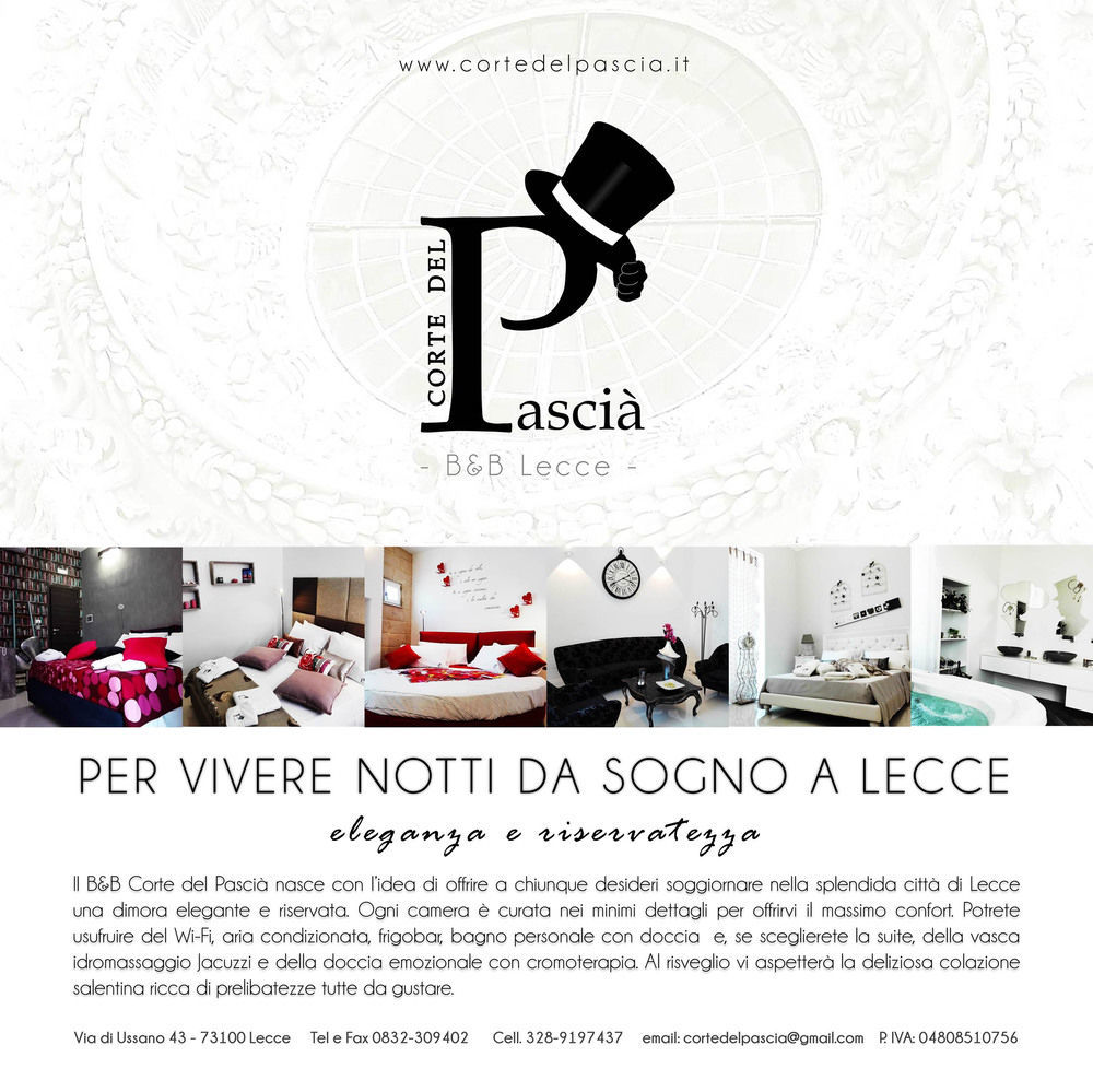 Corte del Pascià Lecce Exterior foto